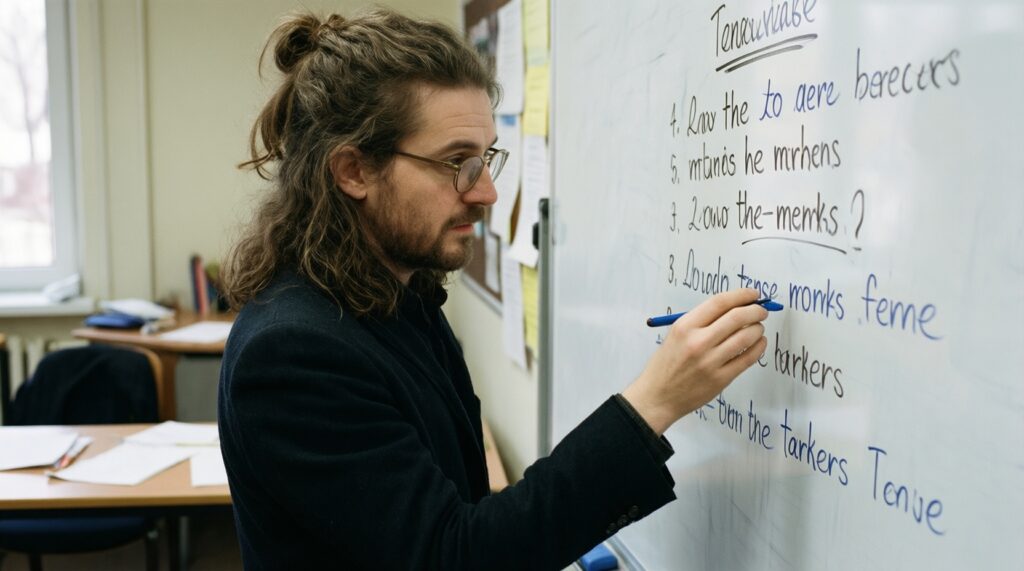Как перестать путать времена: простая схема выбора Present/Past/Future в английском - иллюстрация