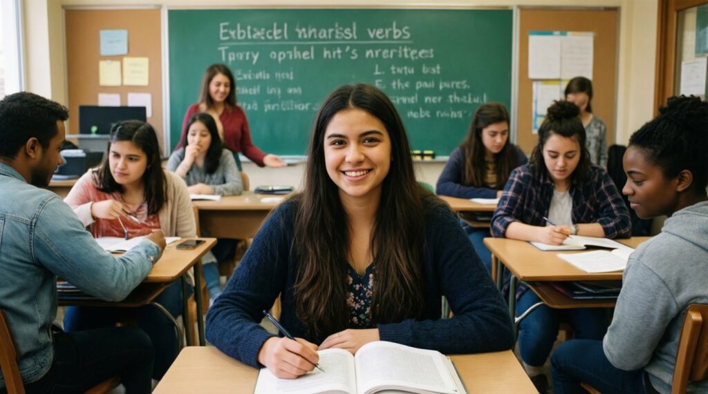 Phrasal verbs без боли: как учить, группировать и применять в речи - иллюстрация